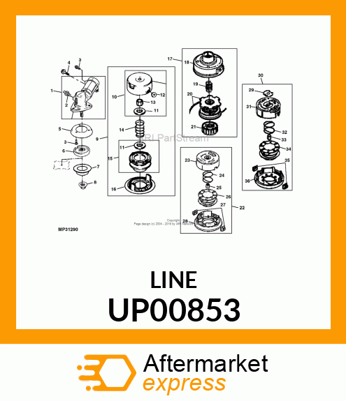 Cutting Line UP00853