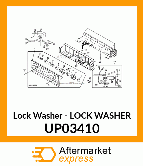 Lock Washer - LOCK WASHER UP03410