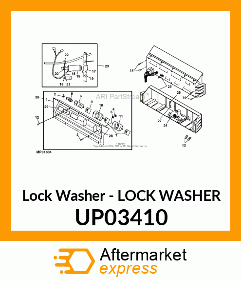 Lock Washer - LOCK WASHER UP03410