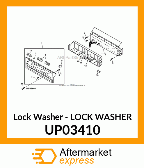 Lock Washer - LOCK WASHER UP03410