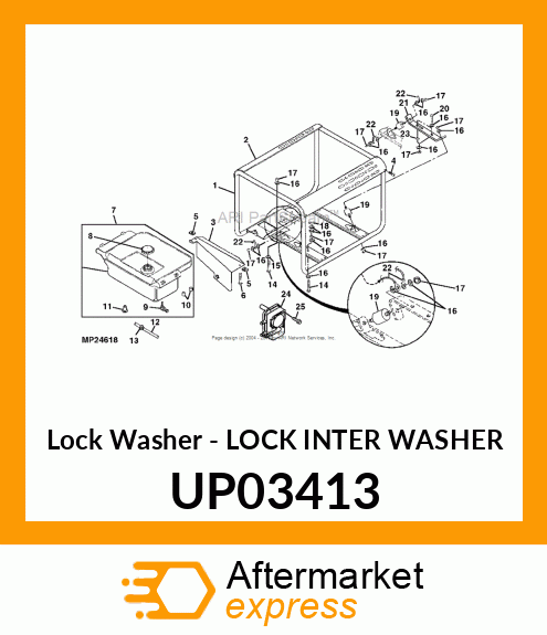 Lock Washer - LOCK INTER WASHER UP03413