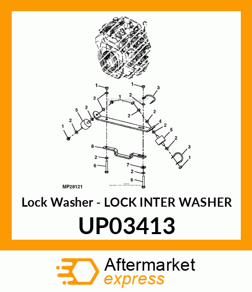 Lock Washer - LOCK INTER WASHER UP03413