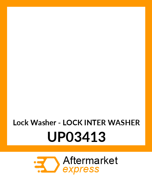 Lock Washer - LOCK INTER WASHER UP03413