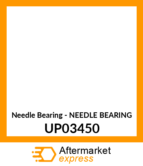 Needle Bearing - NEEDLE BEARING UP03450