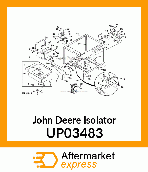 Isolator UP03483