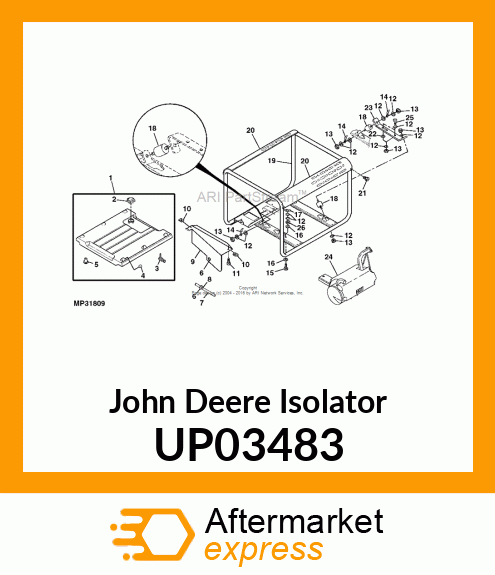 Isolator UP03483