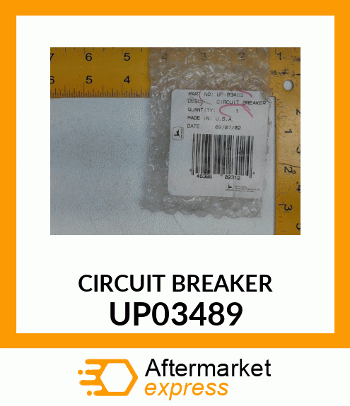 Circuit Breaker - CIRCUIT BREAKER, 20A UP03489