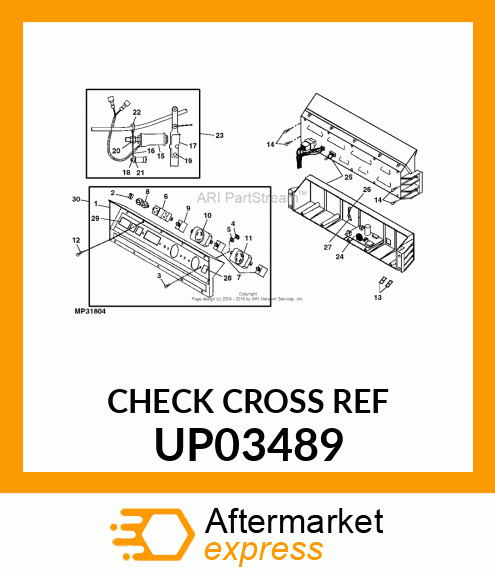 Circuit Breaker - CIRCUIT BREAKER, 20A UP03489