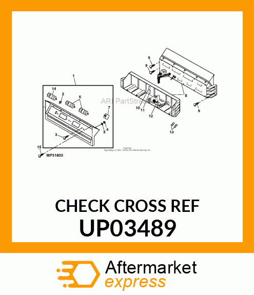 Circuit Breaker - CIRCUIT BREAKER, 20A UP03489