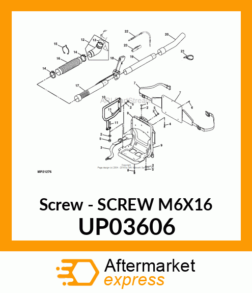 Screw UP03606