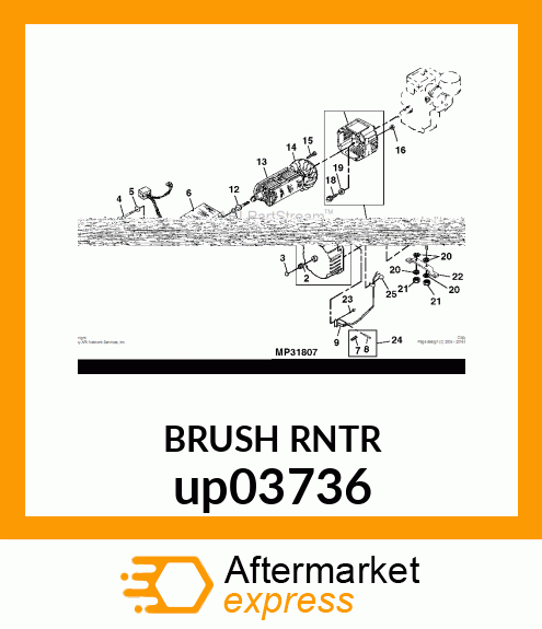 BRUSH KIT up03736