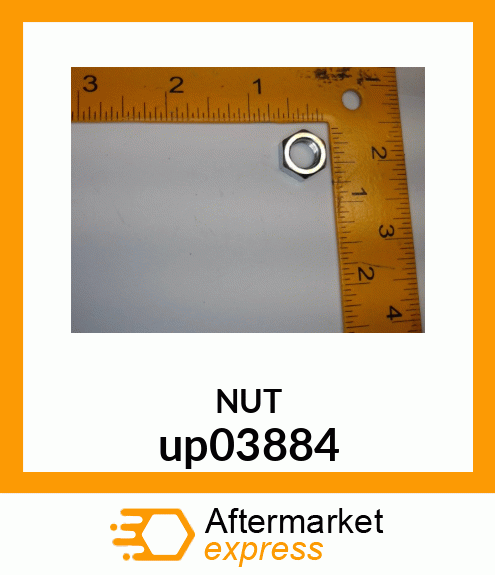 NUT, HEX JAM up03884