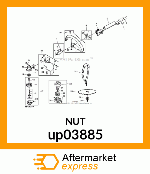 NUT, LOCK up03885