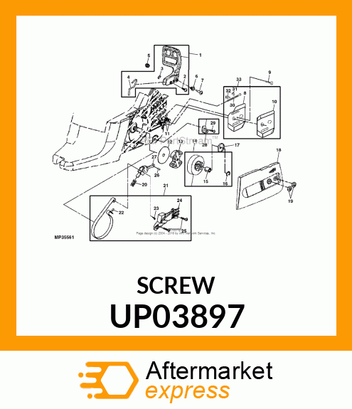 Screw - SCREW UP03897