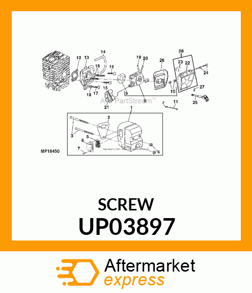 Screw - SCREW UP03897