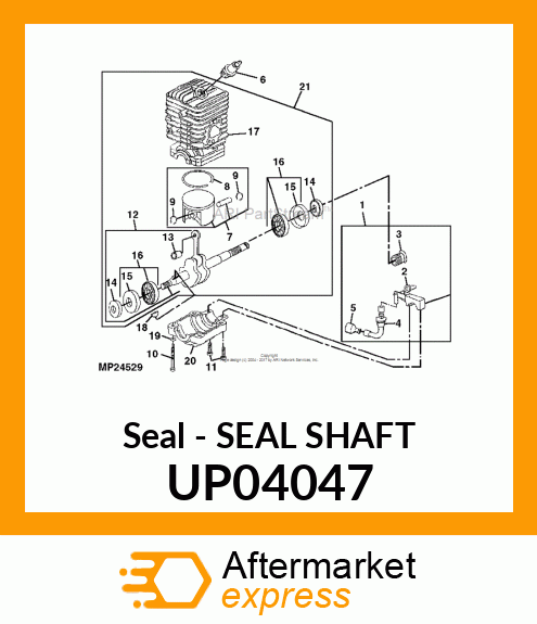 Seal - SEAL SHAFT UP04047