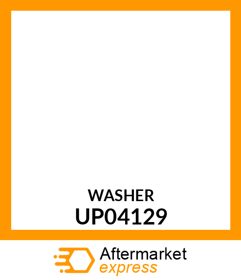 Washer - CUPPED WASHER UP04129