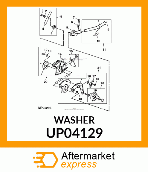 Washer - CUPPED WASHER UP04129