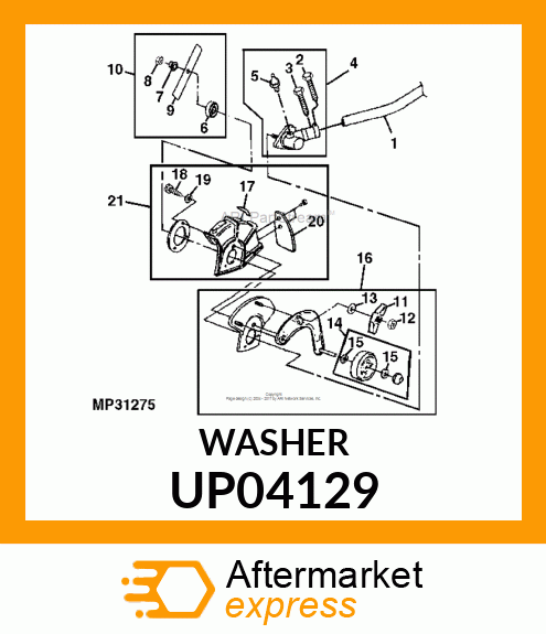 Washer - CUPPED WASHER UP04129