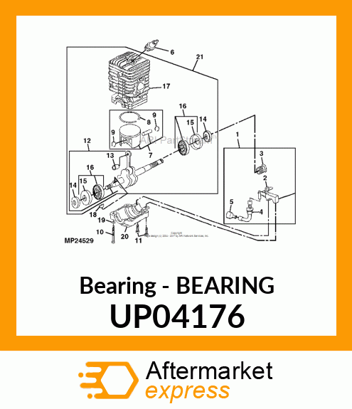 Bearing - BEARING UP04176