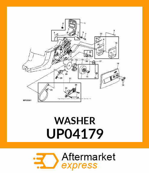 Washer UP04179