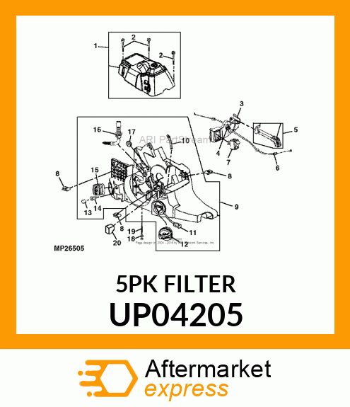 Filter - FILTER UP04205