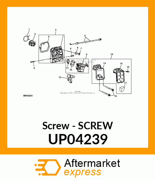 Screw - SCREW UP04239