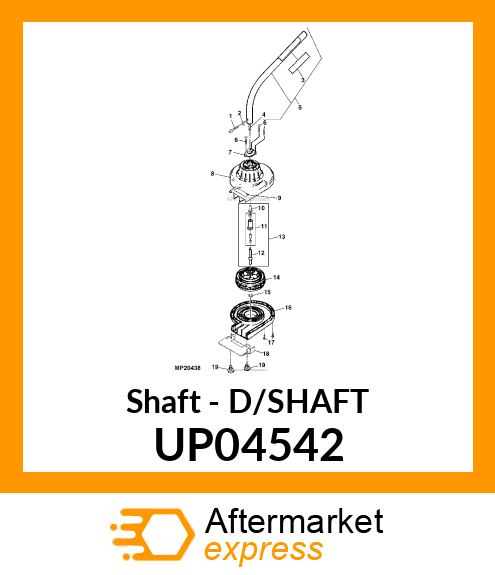 Shaft - D/SHAFT UP04542