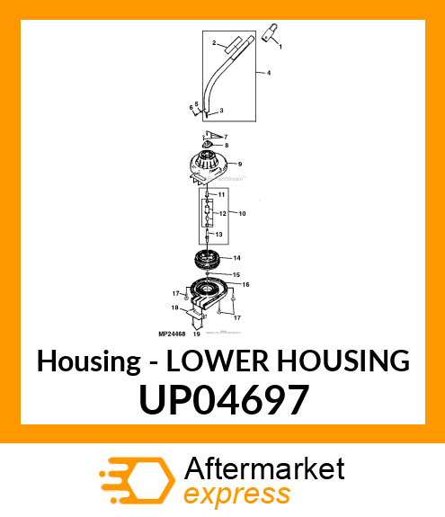 Housing - LOWER HOUSING UP04697