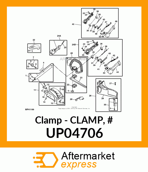 Clamp - CLAMP, # UP04706