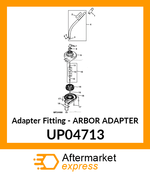 Adapter Fitting - ARBOR ADAPTER UP04713