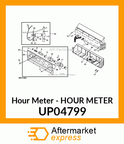 Hour Meter - HOUR METER UP04799