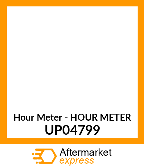 Hour Meter - HOUR METER UP04799