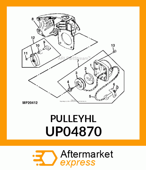 Pulley - PULLEY UP04870