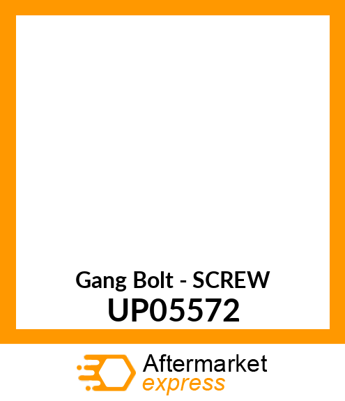 Gang Bolt - SCREW UP05572