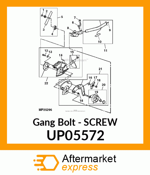 Gang Bolt - SCREW UP05572