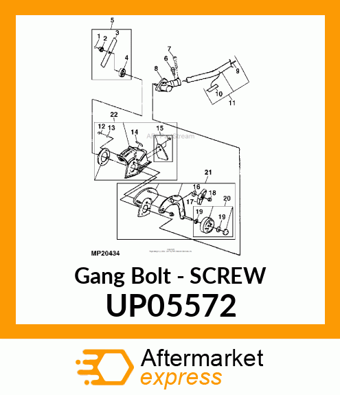 Gang Bolt - SCREW UP05572