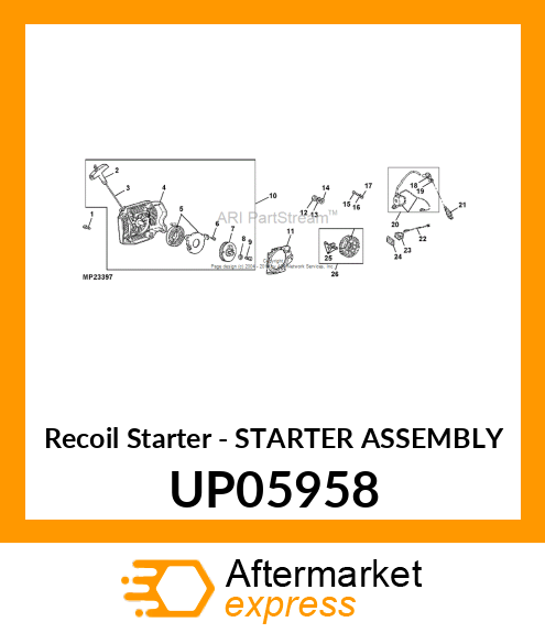 Recoil Starter UP05958