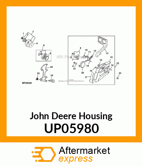 Housing UP05980