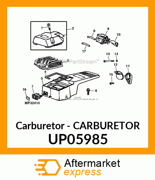 Carburetor - CARBURETOR UP05985