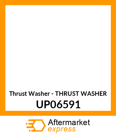 Thrust Washer - THRUST WASHER UP06591