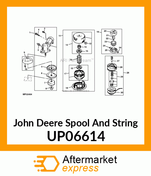 Spool And String - SPOOL W/STRING UP06614