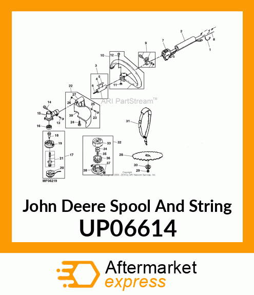 Spool And String - SPOOL W/STRING UP06614