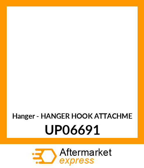 Hanger - HANGER HOOK ATTACHME UP06691