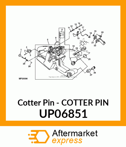 Cotter Pin - COTTER PIN UP06851