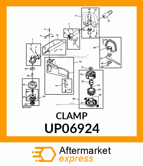 Clamp - M-CLAMP ASSIST UP06924