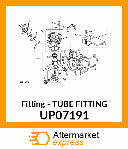 Fitting - TUBE FITTING UP07191