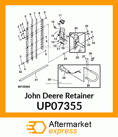 Retainer UP07355