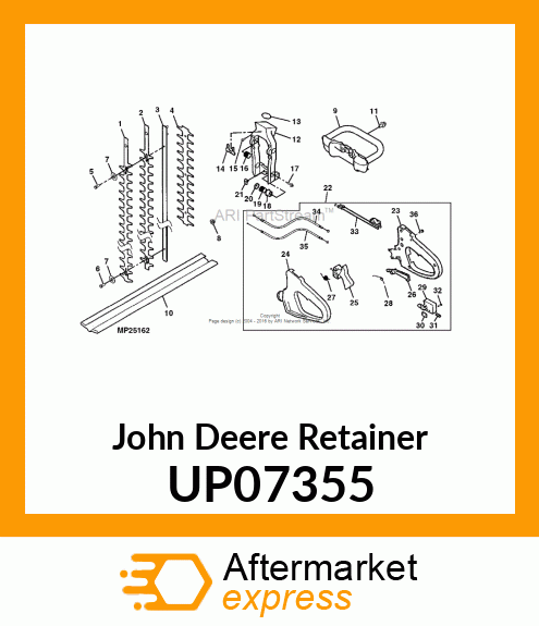 Retainer UP07355