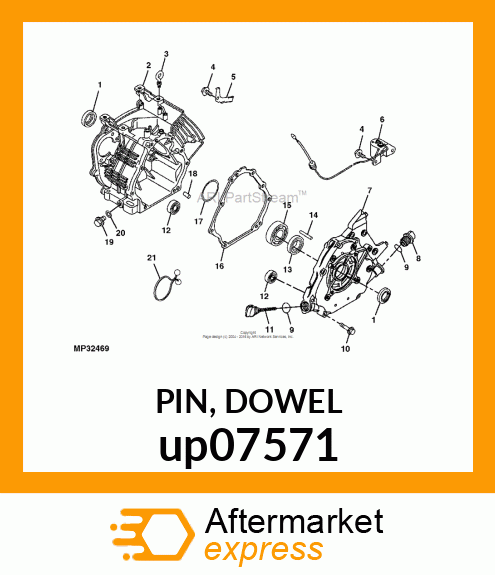 PIN, DOWEL up07571